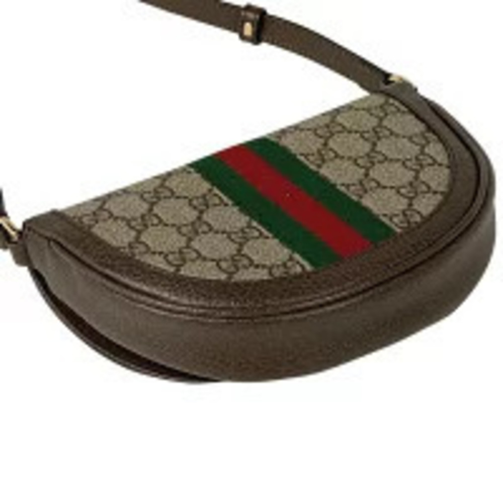 Gucci Sherry brown GG canvas bag shoulder Brown